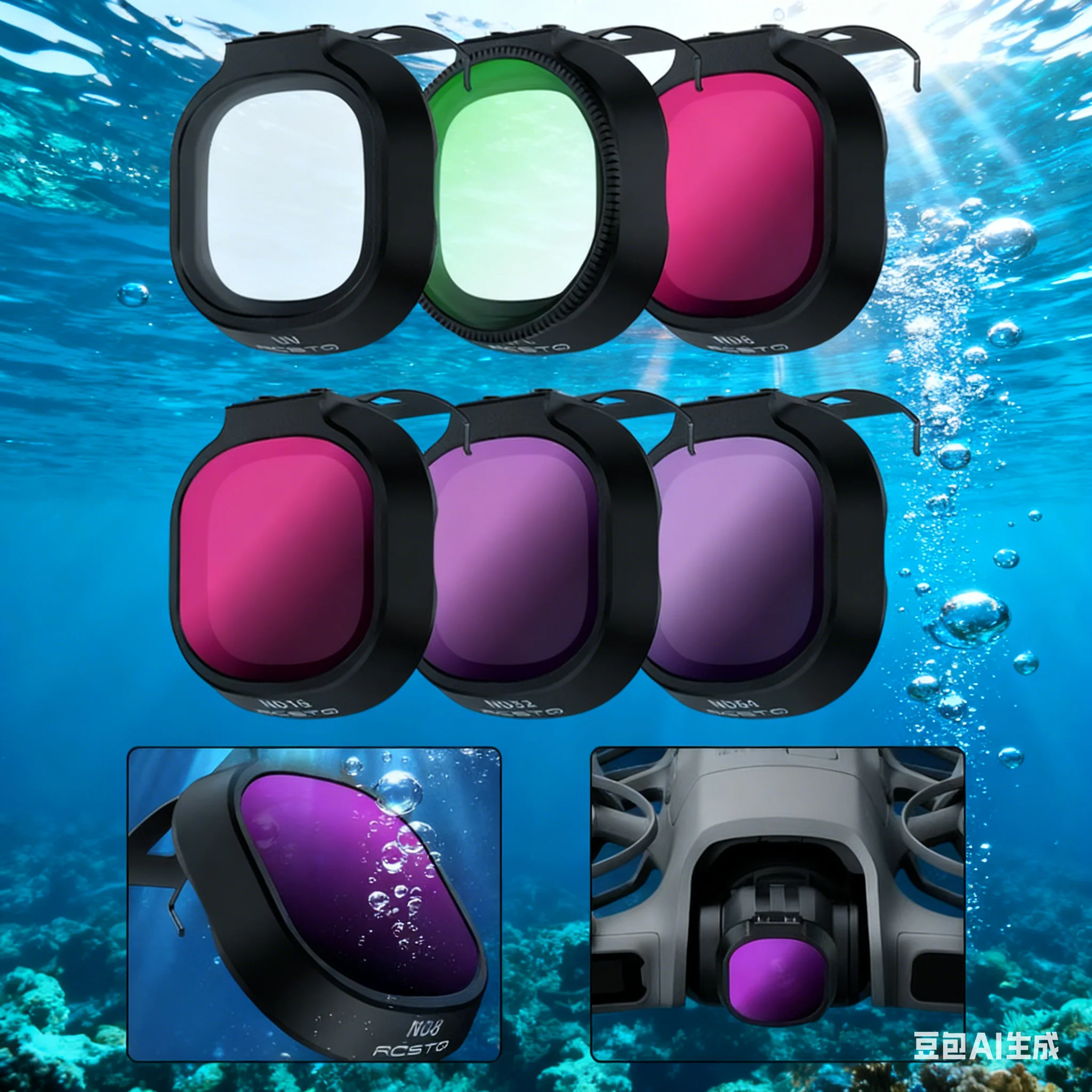 Drone Camera Filter - For DJI NEO 2 ND CPL
