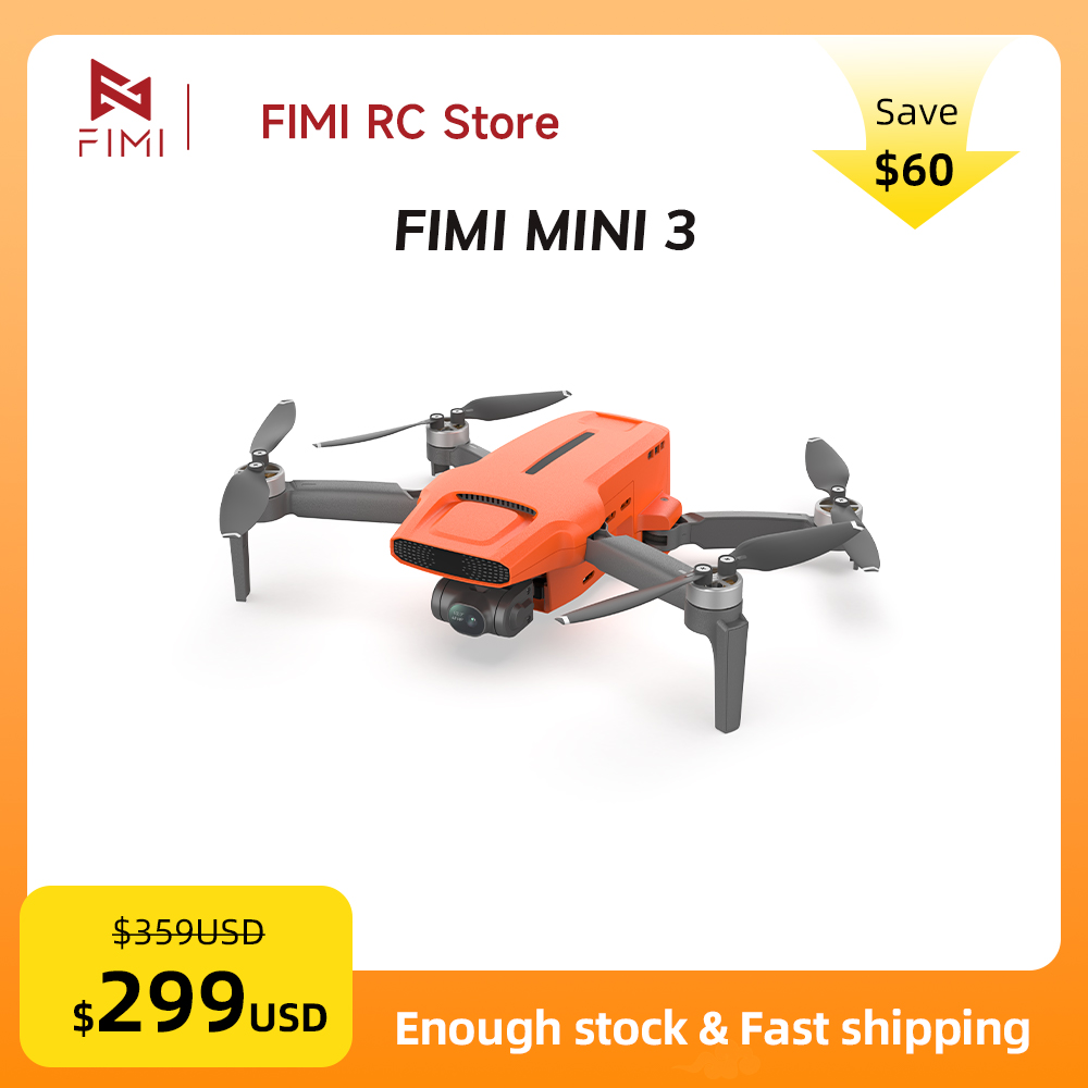 Drone Camera 4K - FIMI MINI 3 Camere Drone 4K