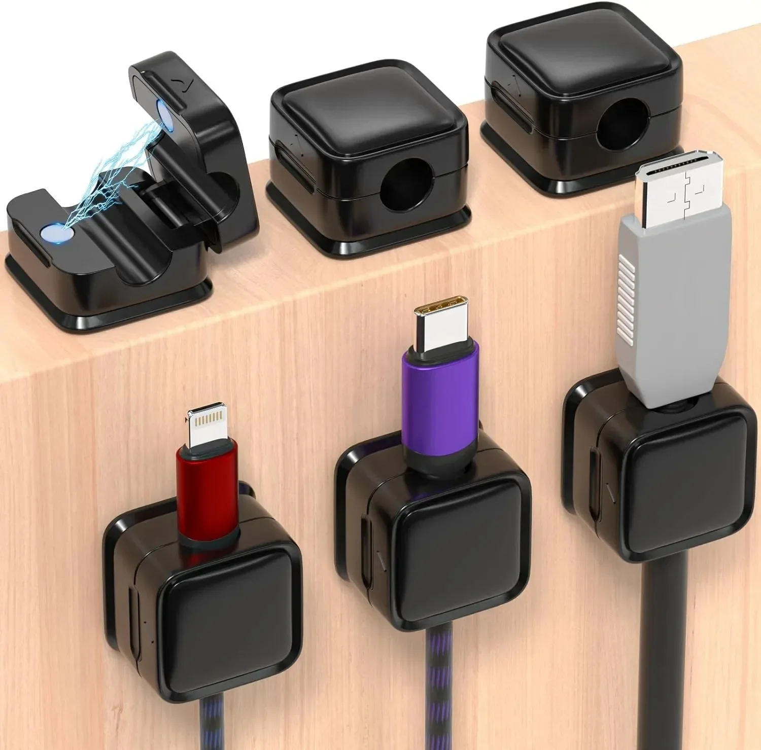 Drone Camera Stabilized - Mini Cable Organizer Holder Magnetic Cable