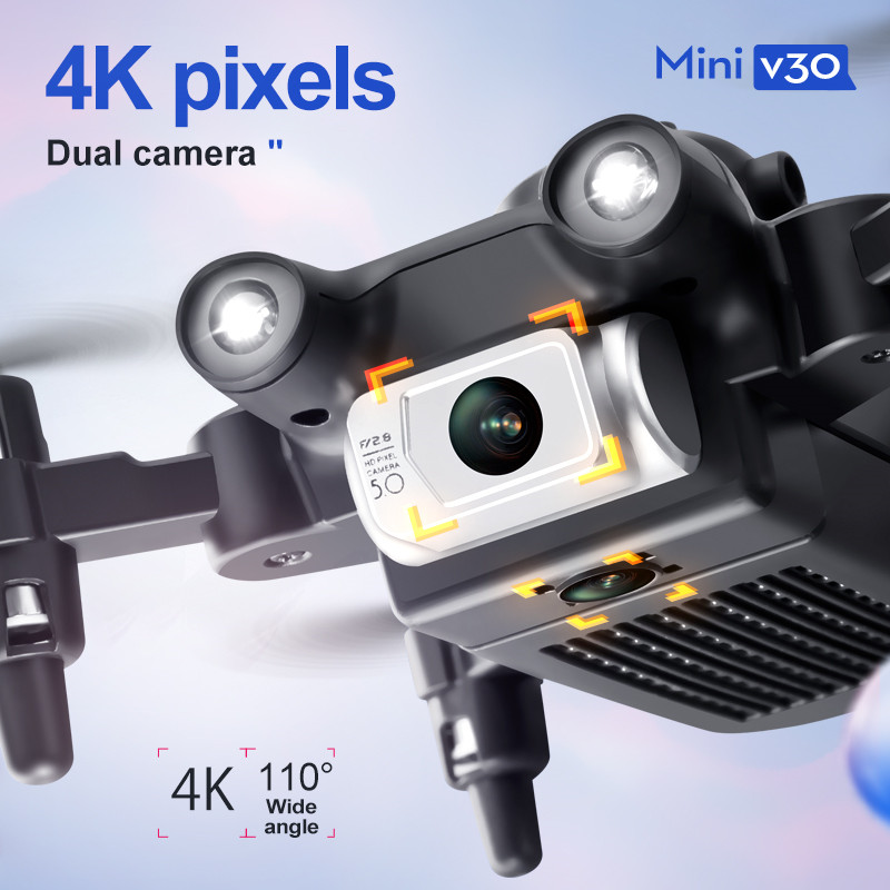 Mini V30 WiFi FPV Drone With 4 - Drone Camera Night Vision ulasan dan harga