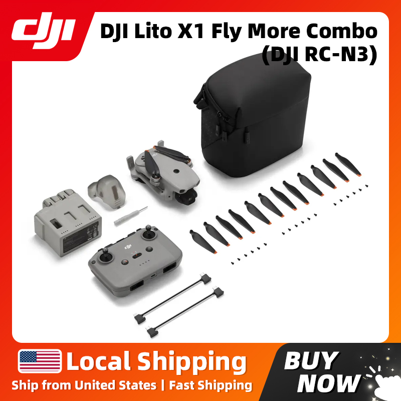 DJI Lito X1 Fly More Combo (DJ - Drone Camera Night Vision ulasan dan harga