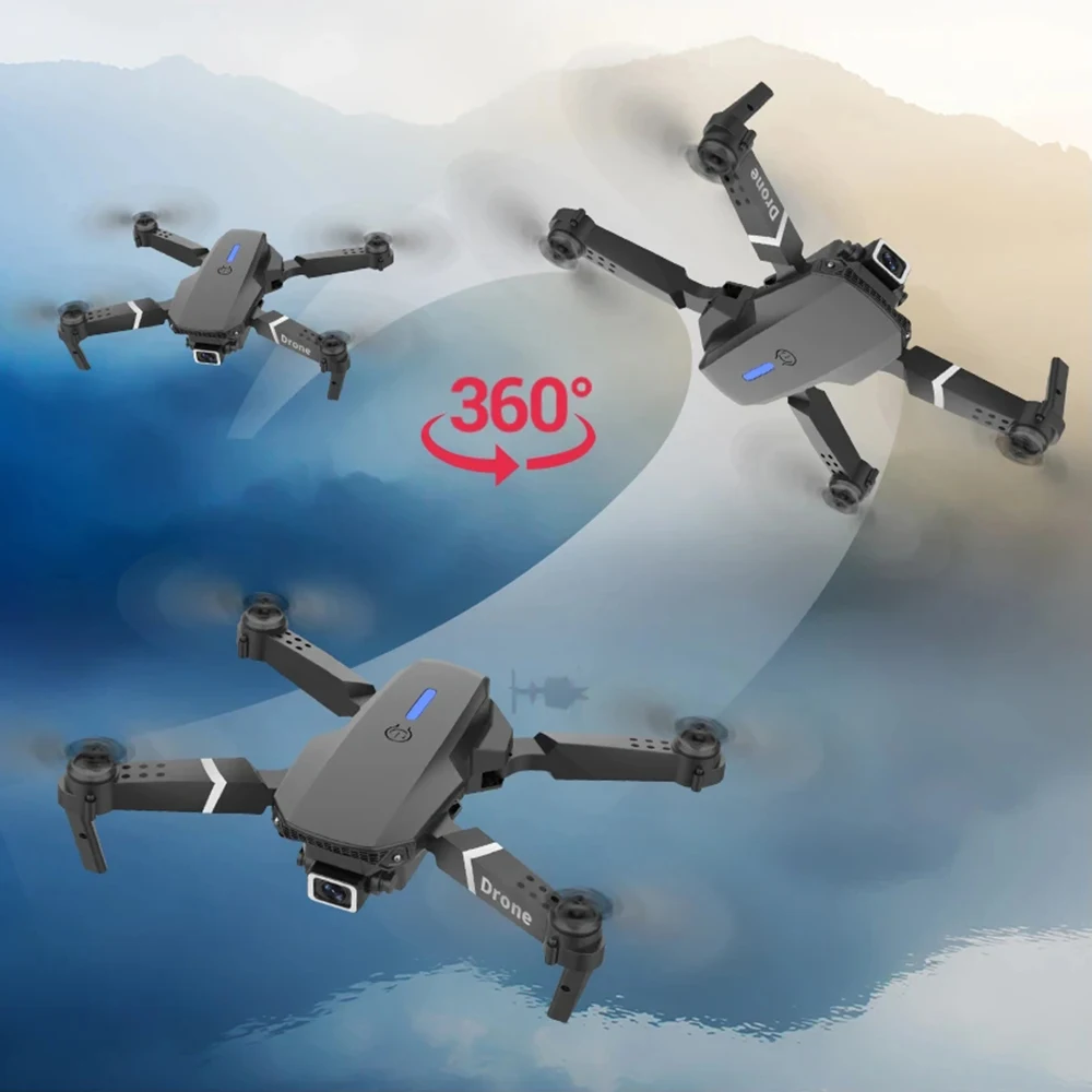 Professional Drone E88 4K Wide - Drone Camera Wide Angle ulasan dan harga