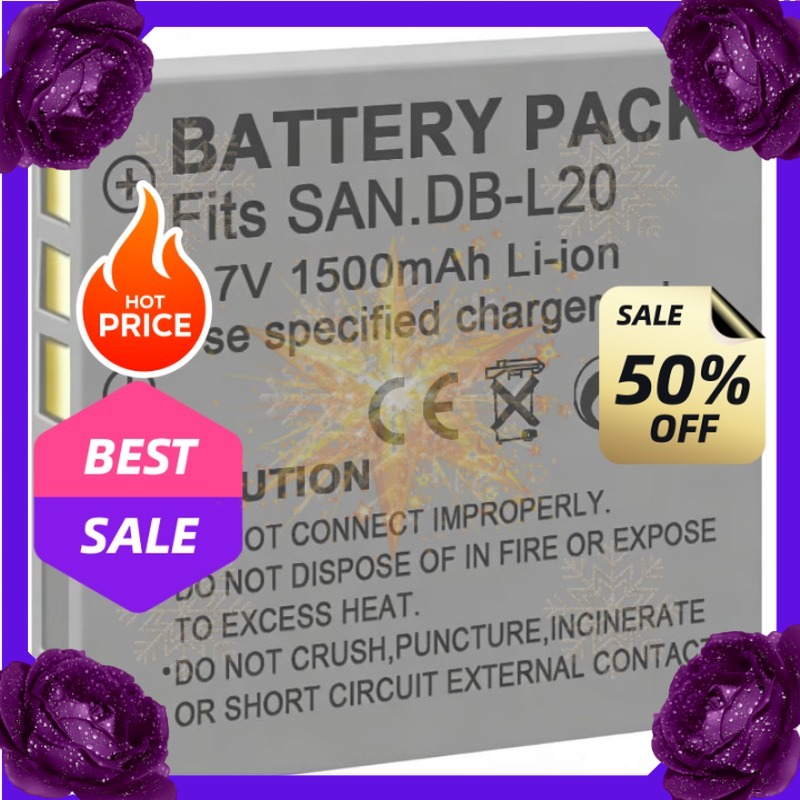 SWZY 3.7V 1500mah DB-L20 Batte - Drone Camera Action ulasan dan harga
