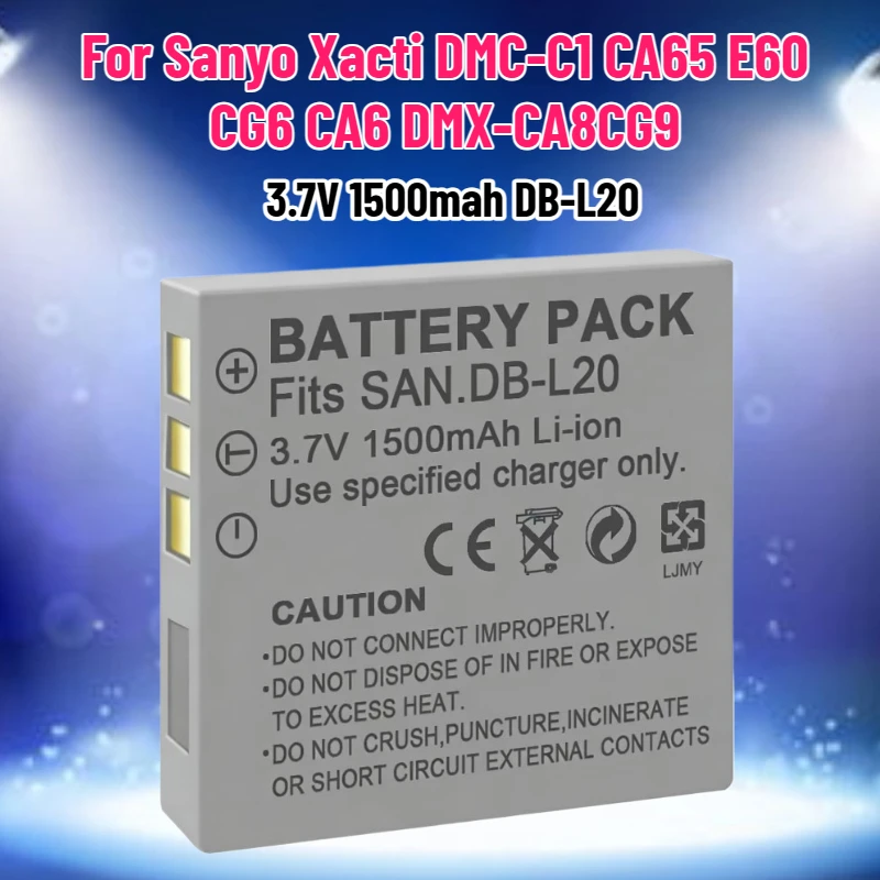 SWZY 3.7V 1500mah DB-L20 Batte - Drone Camera Action ulasan dan harga